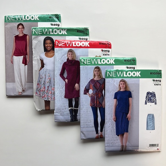 Lot of 5 Easy Sewing Patterns - Unused uncut Sewing pattern some just for knits - Picture 14 of 15